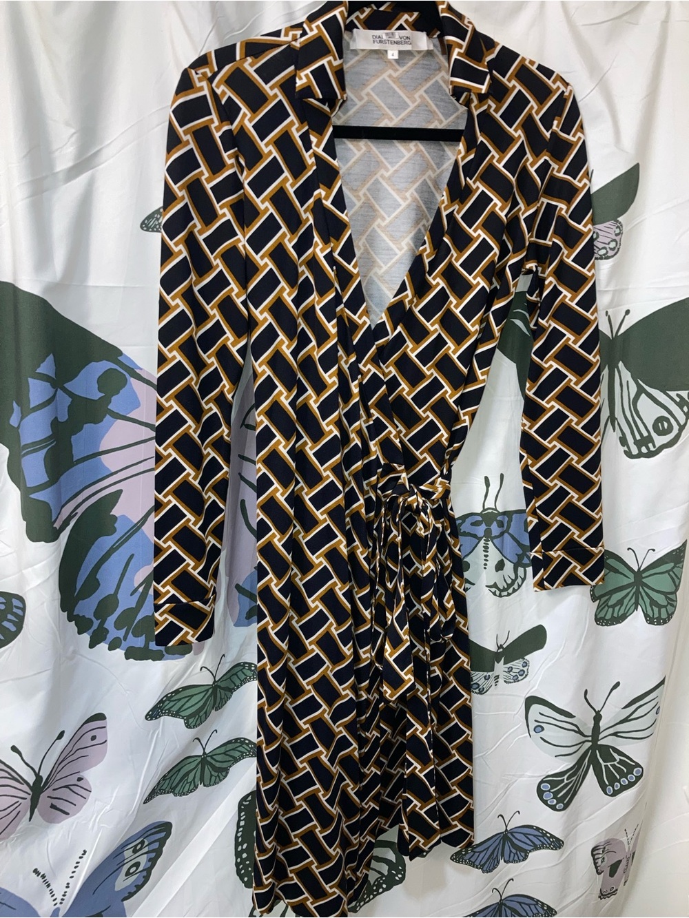 DVF wrap dress